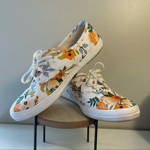 Floral keds X rifle paper company sneakers